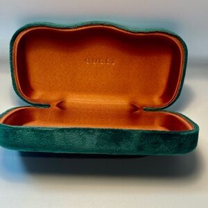 (2 for $45) Gucci Green Velvet Case